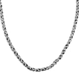 Carolyn Pollack Sterling Silver Twist Rope Chain Necklace - 20