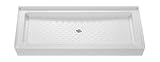 DreamLine SHTR-1130600-00 Amazon 30x60 Center Drain Threshold Shower Tray, White