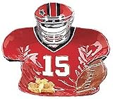 Football Player Shaped Platter