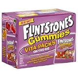 Flintstones Gummies for Children, Vita Packs - 6 Ea / Pack, 10 Packs