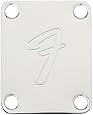 Fender F Neckplate Chrome