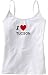 I LOVE TUCSON - City Series - White Women's / Girls Camisole (Girlie / Babydoll)