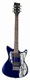 First Act ME480 Electric Guitar with Double Cutaway and Cool Tire Track Design