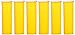 Cafe Cubano® Prescription Pharmacy Vials 60 Dram with Non Child Resistant Push Down and Twist Snap Caps (60 DRAM, 6 PCS)