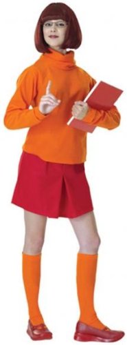 Scooby- Doo tm Velma tm Adult one size fit costume up to Dress size 14"