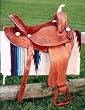 Blue Ridge Tooled Pro Barrel Racing Saddle