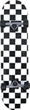 Yocaher Checker Complete Skateboard - 7.75 White
