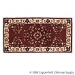 Woodfield Brick Red Oriental Rectangular Wool Rug 22" x 44"