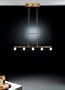 Holtkoetter Five Light Nickel Adjustable Island Chandelier