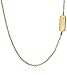 gorjana Asymmetrical Alphabet Chain Necklace