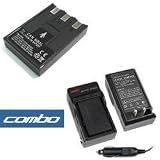 Combo Set Premium Nb3l, Nb-3l Replacement Lithium-ion Battery + Home Battery Charger with Car Adapter for Canon Digital Camera & Camcorder