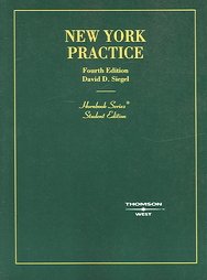 New York Practice: Student Edition (Hornbook Series)