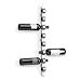 Blomus 65193 29-Inch Wall-Mounted Wine Bottle Holder