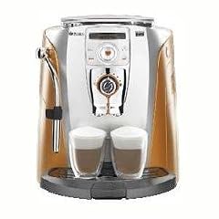 Saeco 10002777 Talea Ring Plus Kaffee-/Espresso-Vollautomat bernstein /silver - Neues Modell
