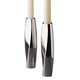 Nambe Twist 7-inch Candlestick, Set of 2