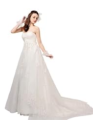 Plus Size Crystal Applique Lace Crystals Beaded Chiffon/Taffeta/Tulle  Dress