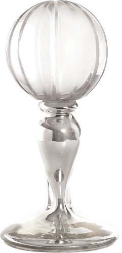 LAMPS PLUS Kensington Collection 11 1/2' High Glass Ball on Pedestal