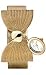 Betsey Johnson Women's Pop Pop 70's Brights Collection Gold Charm Watch #BJ2102