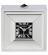 Cartier Desk Alarm Clock Cushion Decor Palladium Finish