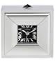 Cartier Desk Alarm Clock Cushion Decor Palladium Finish