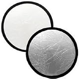 Lastolite LL LR2031 20-Inch Collapsible Reflector (Silver/White)