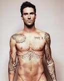 Maroon 5 Adam Levine Signed Shirtless 8x10 In-person