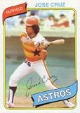 1980 Topps #722 Jose Cruz