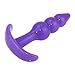 Gydoy 4pcs/set soft anal plug kit butt plug set with safe base for beginners