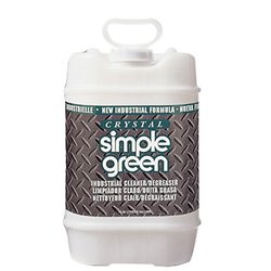 Simple Green 19005 Crystal Industrial Cleaner/Degreaser, 5 Gallon Pail