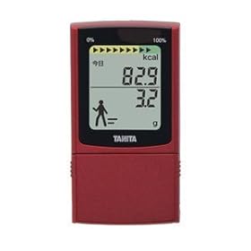【クリックで詳細表示】タニタ(TANITA) 3Dセンサー搭載歩数計 レッド FB-729-RD