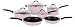 Cuisinart National Breast Cancer Foundation Advantage Nonstick 10-Piece Cookware Set, Pink