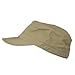 Big Size Cotton Fitted Military Cap - Khaki (For Big Head)