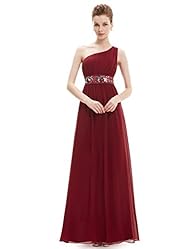 Ever Pretty One Shoulder Empire Line…