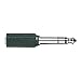 1/8 Stereo Jack to 1/4 Stereo Plug Headphone Adapter