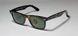 NEW & AUTHENTIC - designer/brand: RAY-BAN style/model: 2140 frame color: TORTOISE lenses: GREEN shape: WAYFARER SUNGLASSES/SUNNIES/SHADES/SUN GLASSES - made in Italy - mens/womens/unisex