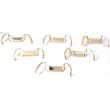 6 Class Ring Guards Yellow Jewelry Sizer Adjust Parts
