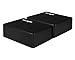 Yes4All Yoga Brick / Yoga Block 9x6x4 for Exercise, Pilates, Workout, Fitness & Gym – Eco Friendly Yoga Block / Yoga Foam Block (set of 2, Black)