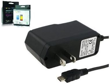 Alcatel OneTouch "Go Play" Sonne Micro USB Wall Charger with 4 Foot Cord &amp; Smart IC Chip to Prevent Overcharge