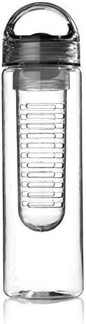 Hudson Fruit Infuser Tritan Water Bottle - 24 Ounce, Wide Mouth & BPA-Free
