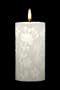 black & light co. White Bloom 6" Pillar
