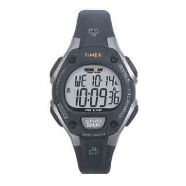 Timex Women's Ironman 30-Lap Digital Quartz Mid-Size Watch - White