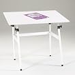 MUD Berkley White Table & 24x36" B Top Only white