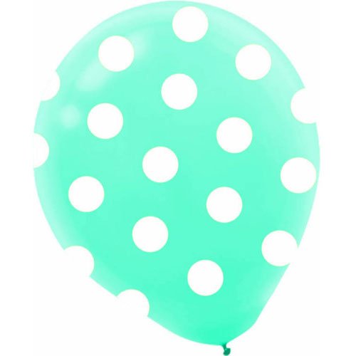 Latex Bright Polka Dots Balloons - 20ct Latex Bright Polka Dots Balloons - 20ct