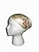 EUGENIA KIM Daniella Shell Silk Headband in Cream