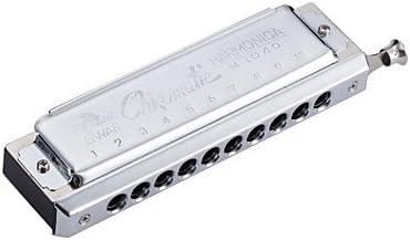 AES - Swan - (SW1040-1) 10 Hole 40 Tone Chromatic Harmonica with Plastic Box