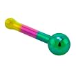 Grade 23 Titanium Rainbow BALL Nose Bone