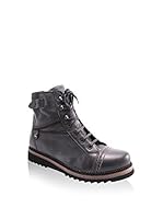 RRM Botines de cordones (Negro)