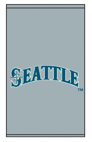Roller Shades MLB Seattle Mariners Jersey Logo - Grey Background 0574_0006