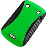Hybrid Skin Cover for BlackBerry Bold 9900 9930, Green