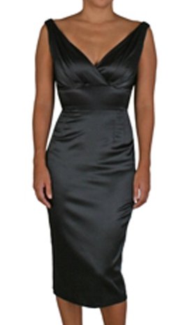 Stop Staring! JASMIN Dress in Black- Available in All Sizes